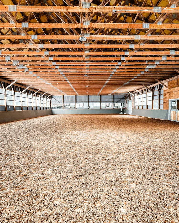 Indoor arena interior